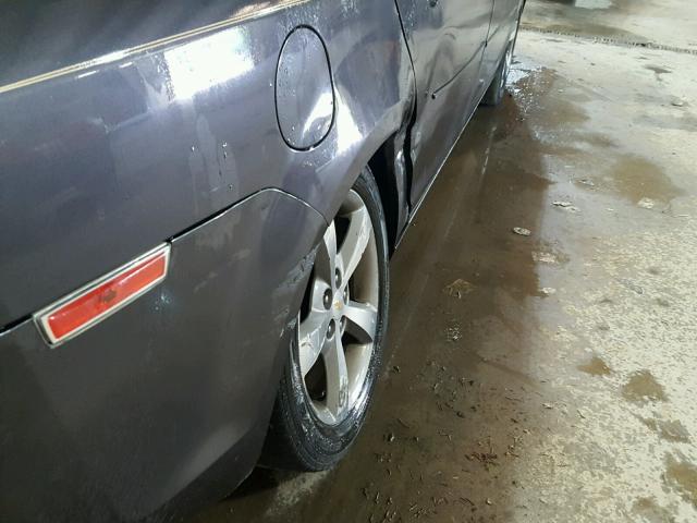 1G1ZC5E14BF304518 - 2011 CHEVROLET MALIBU 1LT GRAY photo 9