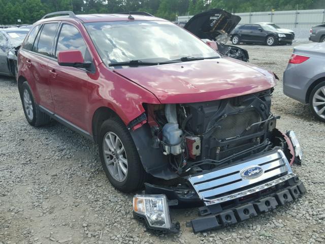 2FMDK39CX7BB37221 - 2007 FORD EDGE SEL P MAROON photo 1