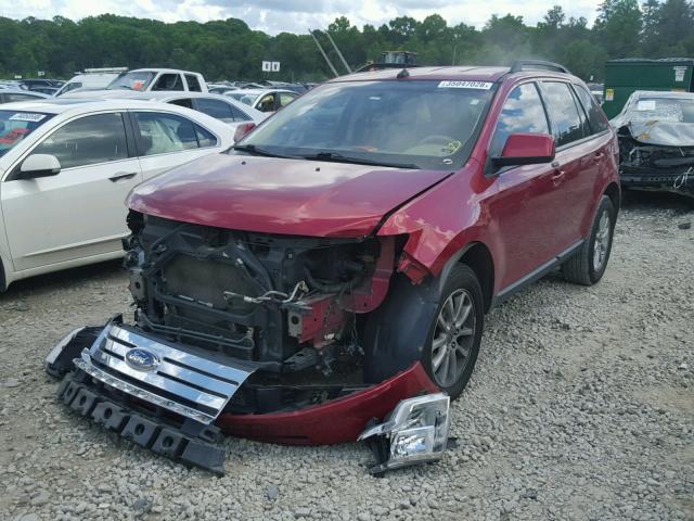 2FMDK39CX7BB37221 - 2007 FORD EDGE SEL P MAROON photo 2