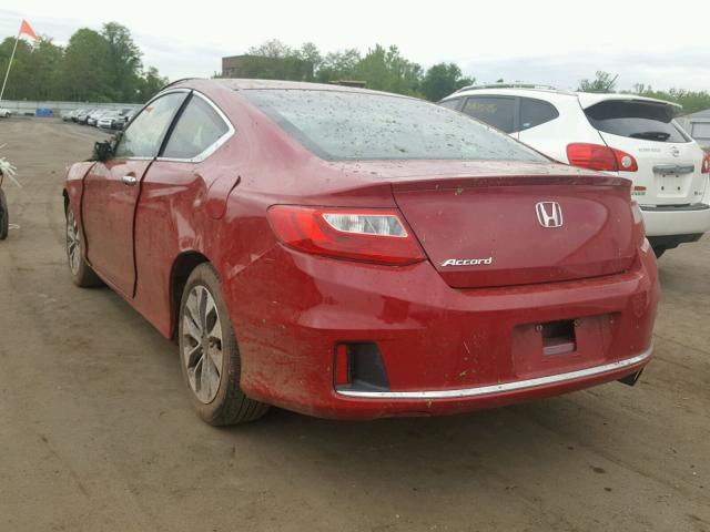 1HGCT1B35FA014918 - 2015 HONDA ACCORD LX- RED photo 3