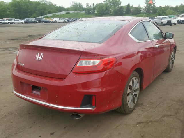 1HGCT1B35FA014918 - 2015 HONDA ACCORD LX- RED photo 4