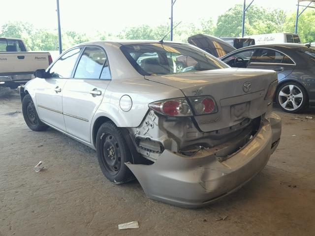 1YVFP80C865M32212 - 2006 MAZDA 6 I SILVER photo 3