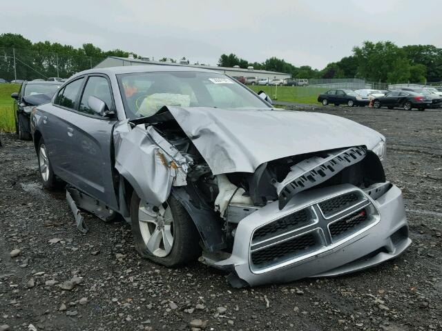 2C3CDXBG7EH267714 - 2014 DODGE CHARGER SE GRAY photo 1