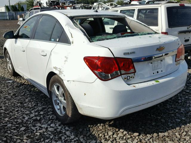 1G1PE5S97B7238827 - 2011 CHEVROLET CRUZE LT WHITE photo 3