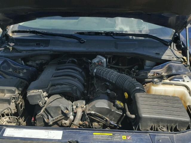 2C3LA43R76H413537 - 2006 CHRYSLER 300 BLUE photo 7