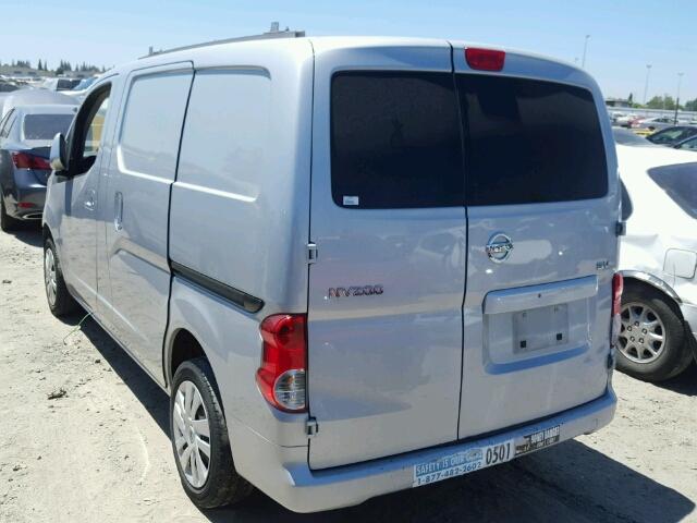 3N6CM0KN9DK690501 - 2013 NISSAN NV200 2.5S SILVER photo 3