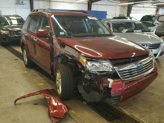 JF2SH63659H753804 - 2009 SUBARU FORESTER 2 MAROON photo 1