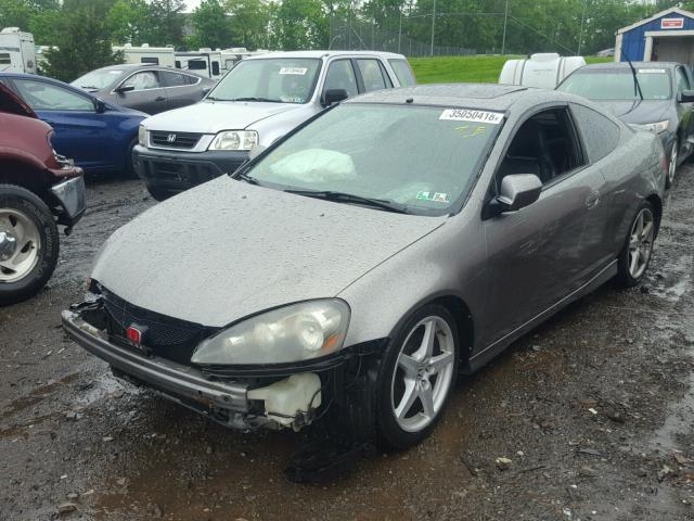 JH4DC53056S016837 - 2006 ACURA RSX TYPE-S GRAY photo 2