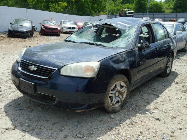 1G1ZS58F17F121739 - 2007 CHEVROLET MALIBU LS BLUE photo 2