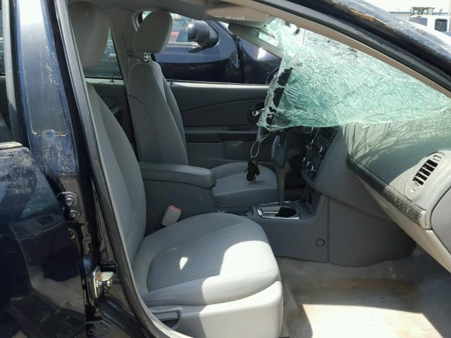 1G1ZS58F17F121739 - 2007 CHEVROLET MALIBU LS BLUE photo 5