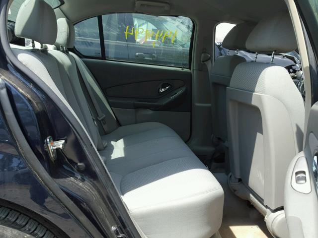 1G1ZS58F17F121739 - 2007 CHEVROLET MALIBU LS BLUE photo 6