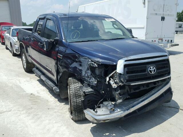 5TFUW5F15AX154080 - 2010 TOYOTA TUNDRA DOU BLUE photo 1