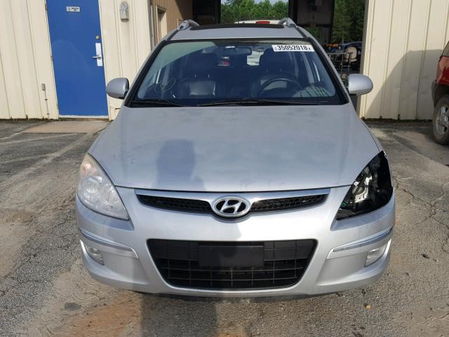 KMHDC8AE6BU125416 - 2011 HYUNDAI ELANTRA TO SILVER photo 9