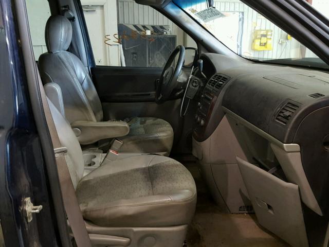 1GNDV23L15D302294 - 2005 CHEVROLET UPLANDER L 黑色 照片 5