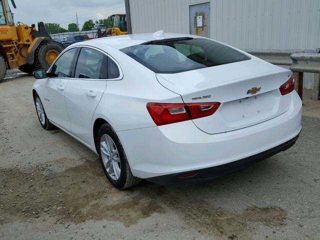 1G1ZE5ST0GF355392 - 2016 CHEVROLET MALIBU LT WHITE photo 3