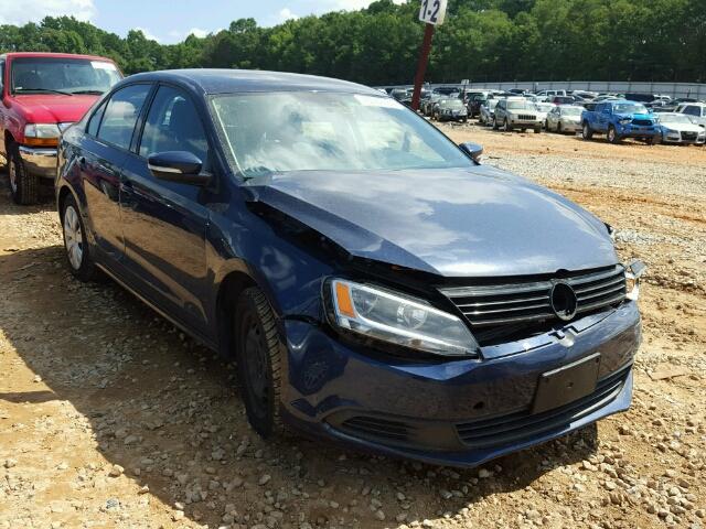 3VWD17AJ7EM396055 - 2014 VOLKSWAGEN JETTA BLUE photo 1