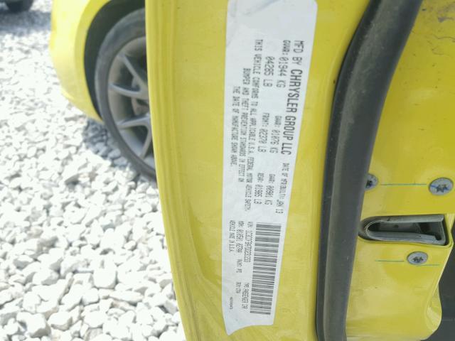 1C3CDFBA7DD231233 - 2013 DODGE DART SXT GREEN photo 10