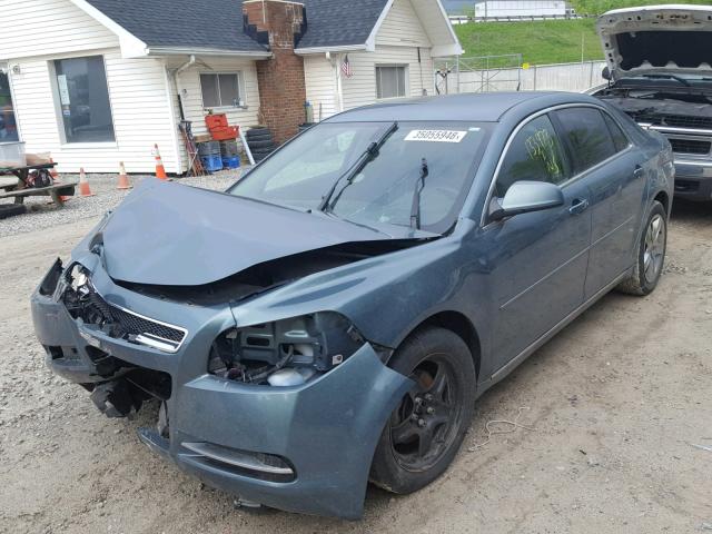 1G1ZH57B49F239848 - 2009 CHEVROLET MALIBU 1LT 绿色 照片 2