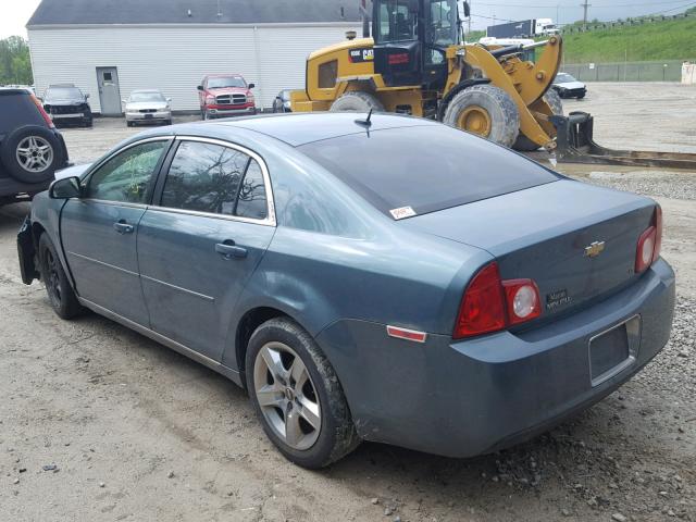1G1ZH57B49F239848 - 2009 CHEVROLET MALIBU 1LT 绿色 照片 3