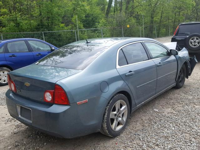 1G1ZH57B49F239848 - 2009 CHEVROLET MALIBU 1LT 绿色 照片 4