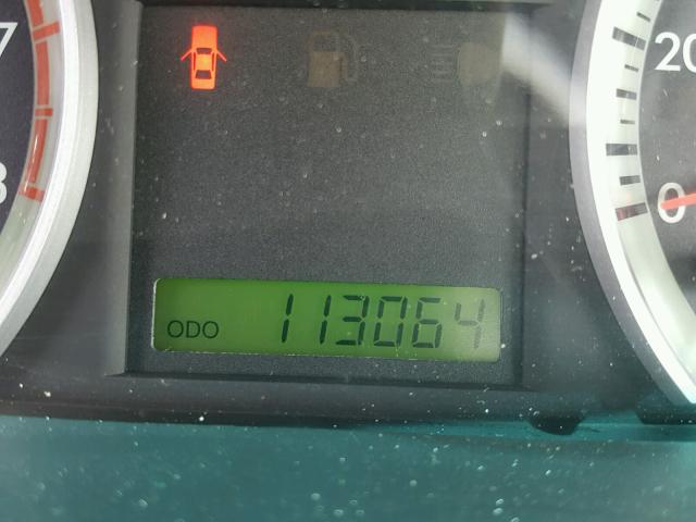 KL1TD56E69B304489 - 2009 CHEVROLET AVEO LS GRAY photo 8