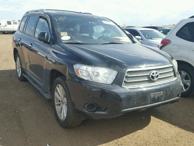 JTEEW41A882003243 - 2008 TOYOTA HIGHLANDER BLACK photo 1