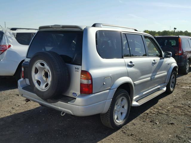 JS3TX92V934114826 - 2003 SUZUKI XL7 PLUS SILVER photo 4