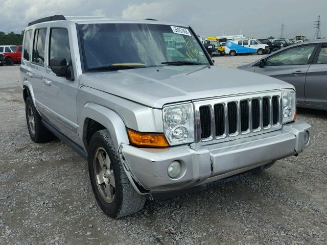 1J8HH48K59C514908 - 2009 JEEP COMMANDER SILVER photo 1