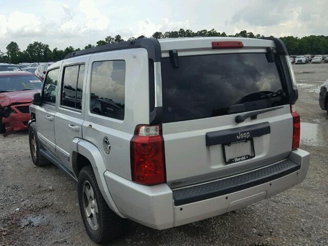 1J8HH48K59C514908 - 2009 JEEP COMMANDER SILVER photo 3