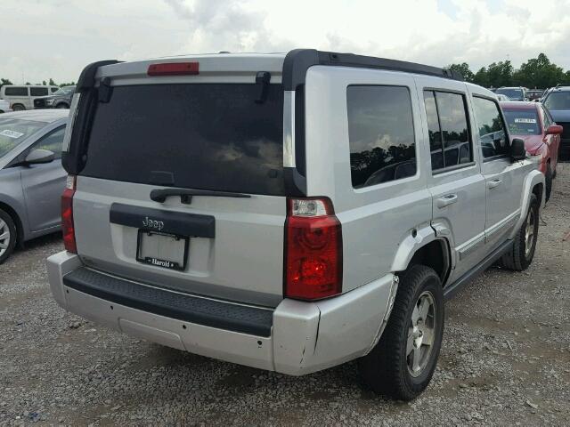 1J8HH48K59C514908 - 2009 JEEP COMMANDER SILVER photo 4