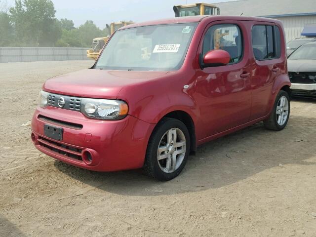 JN8AZ2KR9AT155572 - 2010 NISSAN CUBE RED photo 2