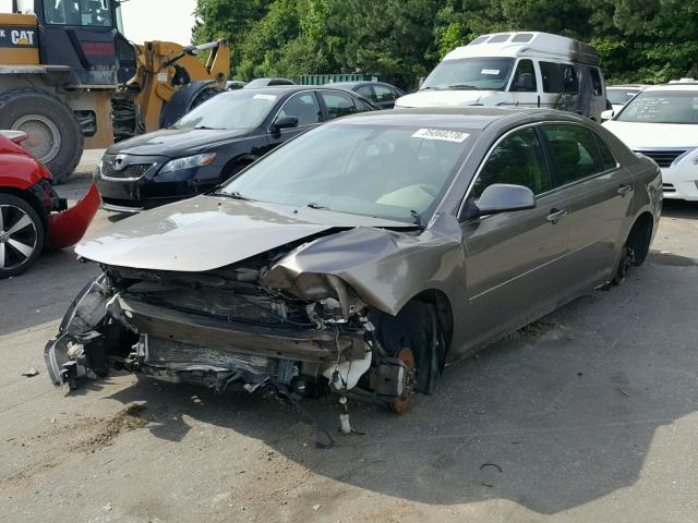 1G1ZC5EB7AF166450 - 2010 CHEVROLET MALIBU 1LT 米色 照片 2