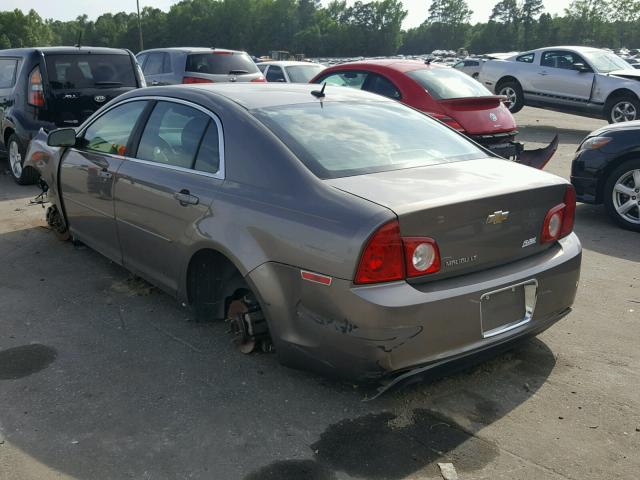 1G1ZC5EB7AF166450 - 2010 CHEVROLET MALIBU 1LT 米色 照片 3