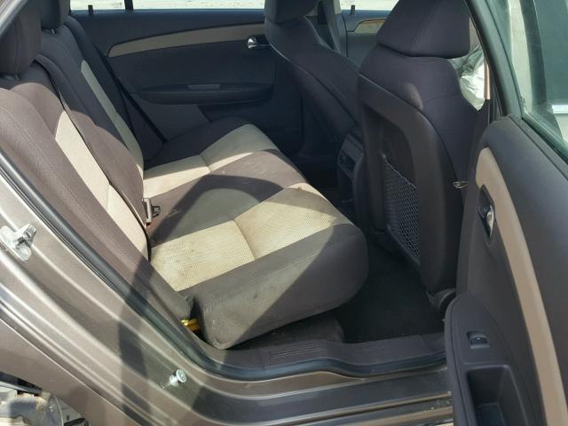 1G1ZC5EB7AF166450 - 2010 CHEVROLET MALIBU 1LT 米色 照片 6