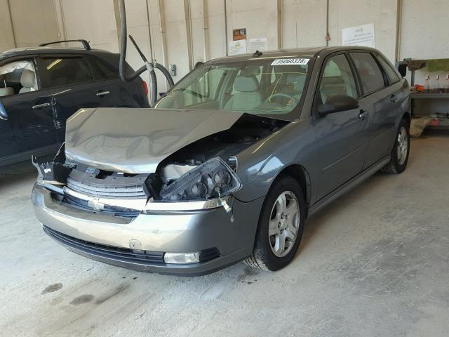 1G1ZU64844F218744 - 2004 CHEVROLET MALIBU MAX ნაცრისფერი ფოტო 2
