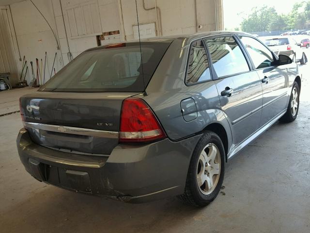 1G1ZU64844F218744 - 2004 CHEVROLET MALIBU MAX GRAY photo 4