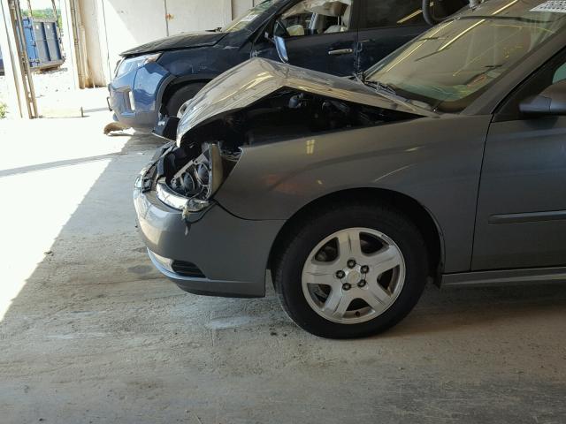 1G1ZU64844F218744 - 2004 CHEVROLET MALIBU MAX ნაცრისფერი ფოტო 9