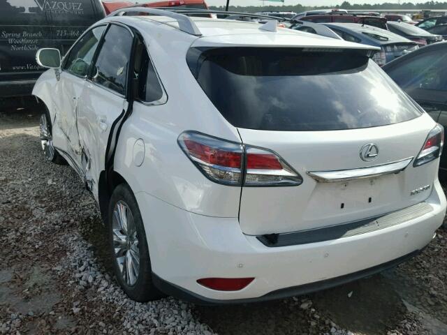 JTJZK1BA9F2420105 - 2015 LEXUS RX 350 WHITE photo 3