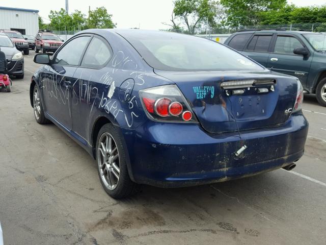 JTKDE177950010943 - 2005 TOYOTA SCION TC 蓝色 照片 3