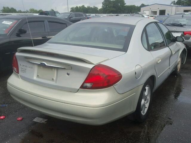 1FAFP55U53A224125 - 2003 FORD TAURUS SES TAN photo 4