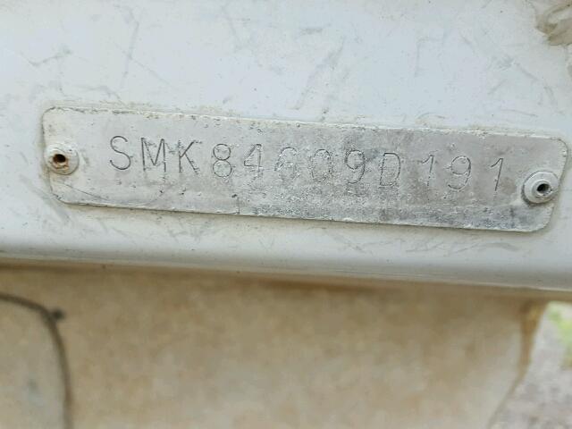 SMK84609D191 - 1991 SUNC MARINE/TRL WHITE photo 10