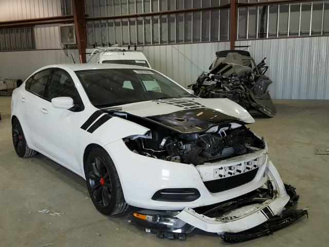 1C3CDFBB9FD180037 - 2015 DODGE DART SXT WHITE photo 1