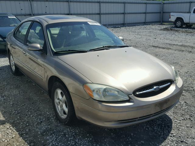 1FAFP55222G254449 - 2002 FORD TAURUS SES GOLD photo 1