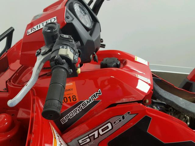 4XASHD571GA584032 - 2016 POLARIS SPORTSMAN RED photo 12