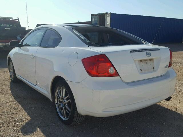 JTKDE177170164355 - 2007 TOYOTA SCION TC 白色 照片 3