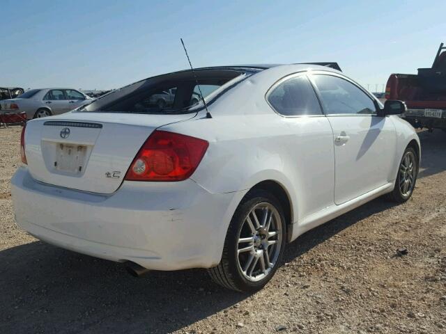 JTKDE177170164355 - 2007 TOYOTA SCION TC 白色 照片 4