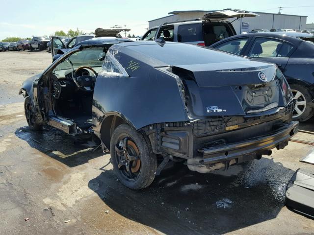 1G6DG1E3XE0161942 - 2014 CADILLAC CTS PERFOR أسود صورة 3