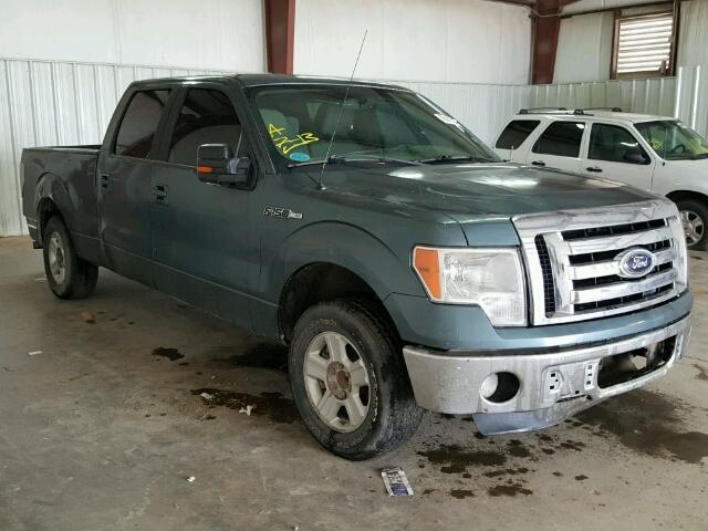 1FTFW1CF1CFB08983 - 2012 FORD F150 BLUE photo 1