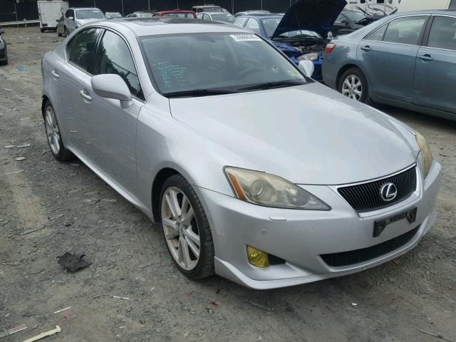 JTHBE262862003772 - 2006 LEXUS IS 350 SILVER photo 1