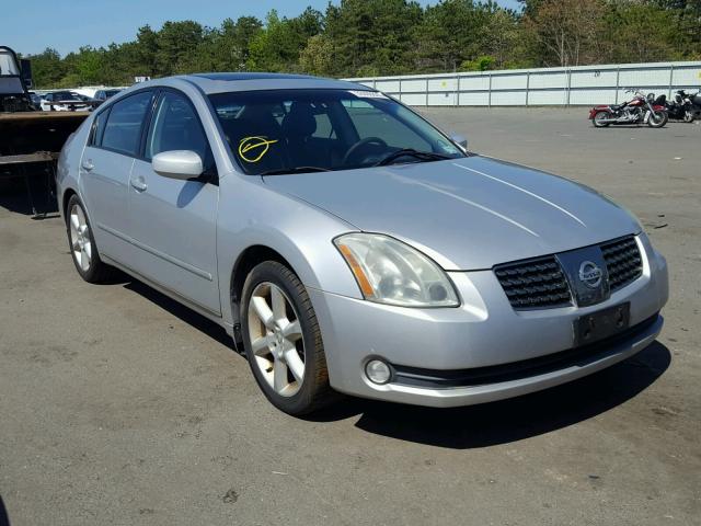 1N4BA41E74C814485 - 2004 NISSAN MAXIMA SE GRAY photo 1